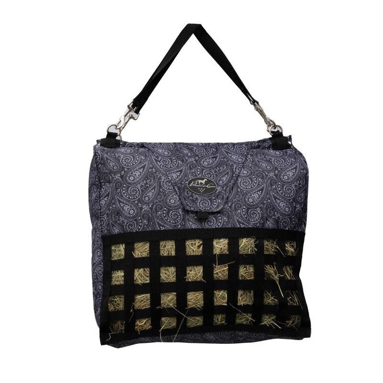 Professional's Choice Slow Feed Hay Bag Paisley Black