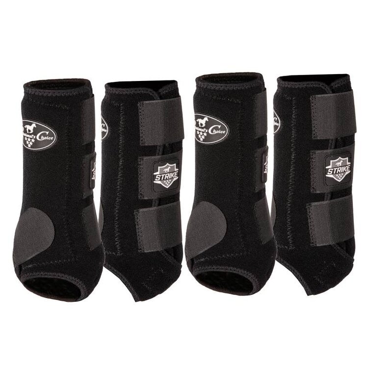 Professional's Choice Strike SMB 4 Pack M Black