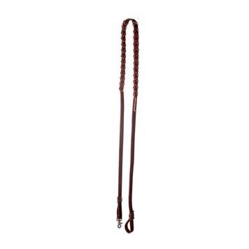 Professional's Choice Heavy Oil Laced Barrel Reins 3/4"