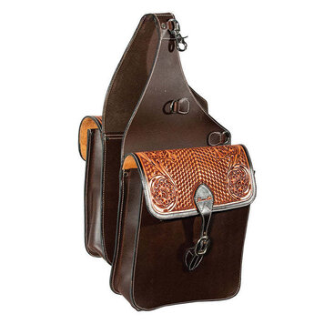 Professional's Choice Saddle Bag Tooled Leather
