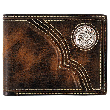 Justin Bifold Trapunto W/ Concho
