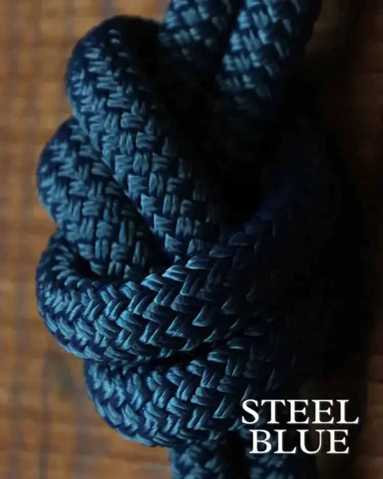 Hay Chix High Class Snap Lead Rope Steel Blue