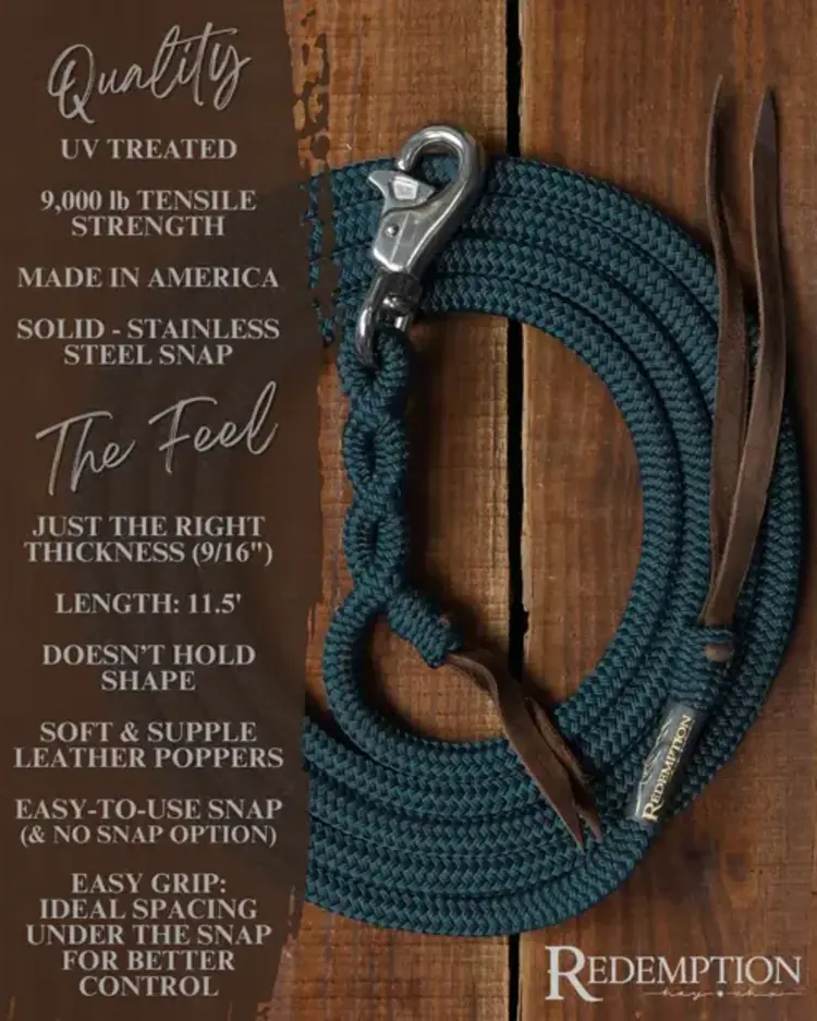 Hay Chix High Class Snap Lead Rope Brown