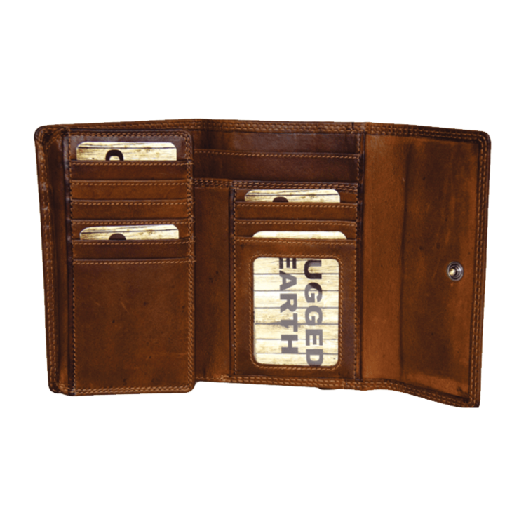 Rugged Earth Ladies Leather Wallet