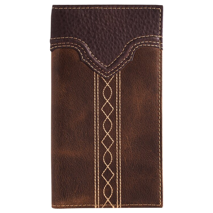 Justin Rodeo Wallet Yoke W/ Stitching