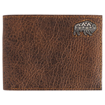 Red Dirt Hat Co Bifold Wallet W/ Bison Concho