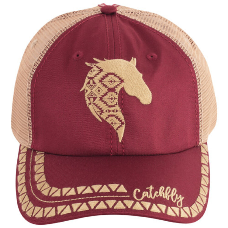 Catchfly Aztec Horse Head Baseball Cap