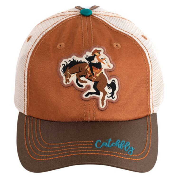 Justin Cowgirl On Bronco Baseball Cap