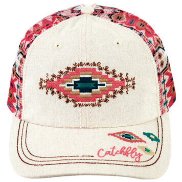 Catchfly Southwestern Embroidered Baseball Cap