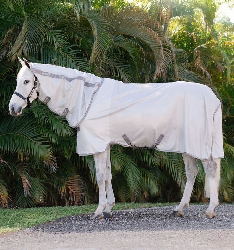Horseware Amigo Integrated Fly Sheet Silver Titanium Grey