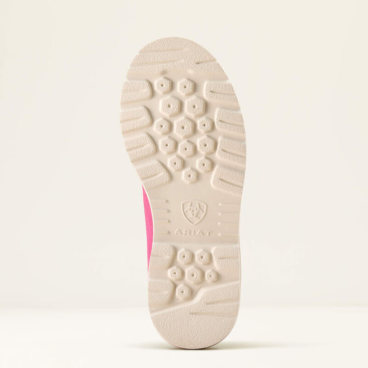 Ariat Youth Lift Lacer Haute Pink Suede