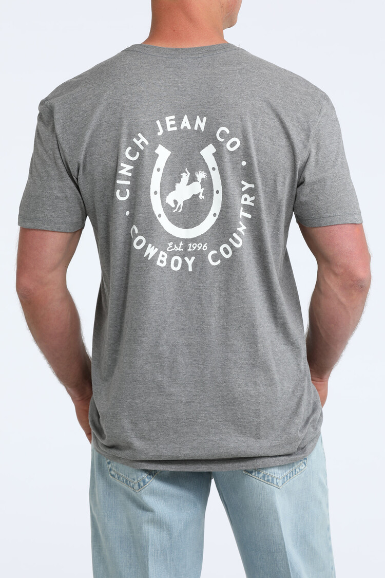Cinch Cowboy Country Tee Grey