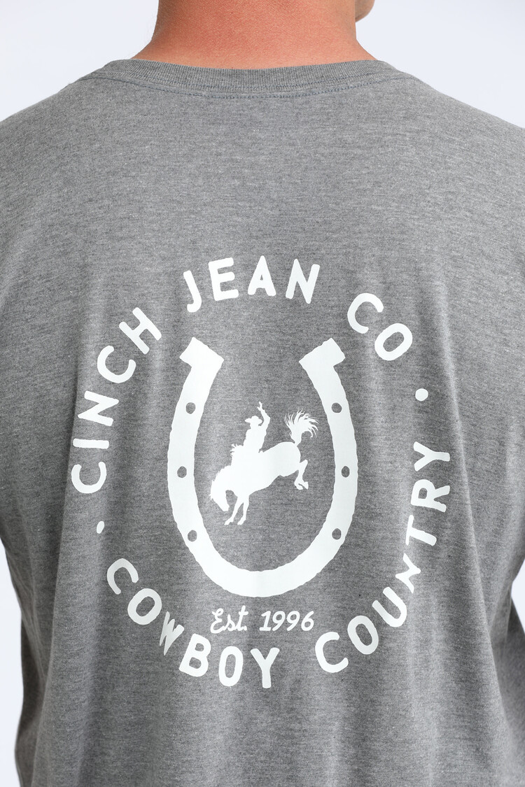 Cinch Cowboy Country Tee Grey