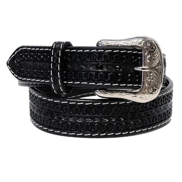 Twisted X Serpent Pattern Black