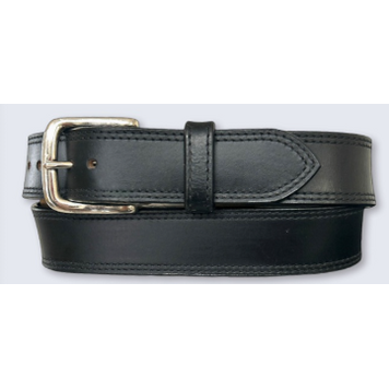 Circle SH Double Stitch Solid Black