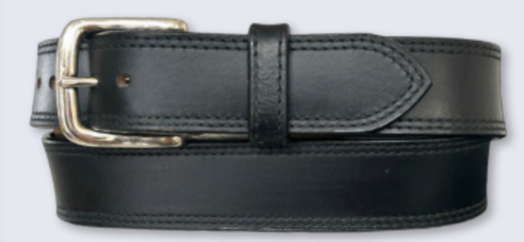 Circle SH Double Stitch Solid Black