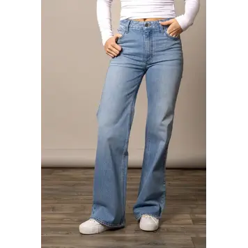 Kimes Ranch Zoey High Rise Stovepipe Wide Leg