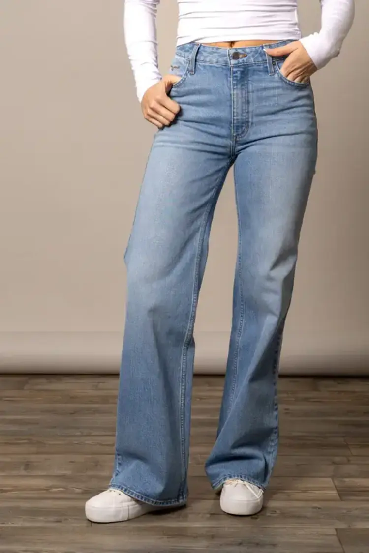 Kimes Ranch Zoey High Rise Stovepipe Wide Leg