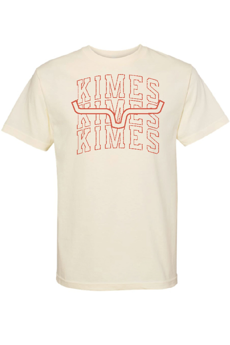 Kimes Ranch Heavy Branded Tee Cream