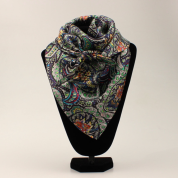 M&F Western Products Bright Scroll Floral Wild Rag | 33"