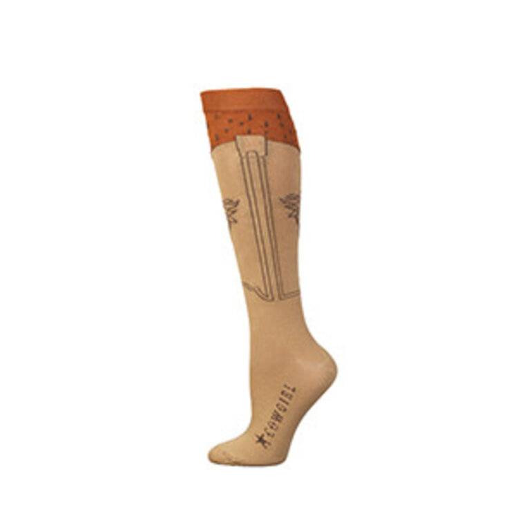 Boot Doctor Cowgirl Boot Over The Calf Socks