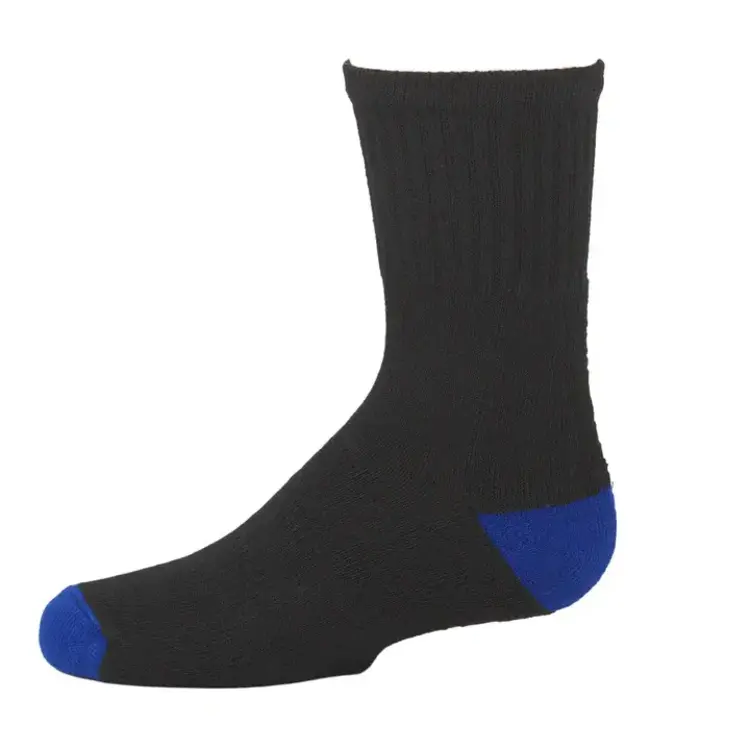 Boot Doctor Youth Crew Socks 3 Pack Black
