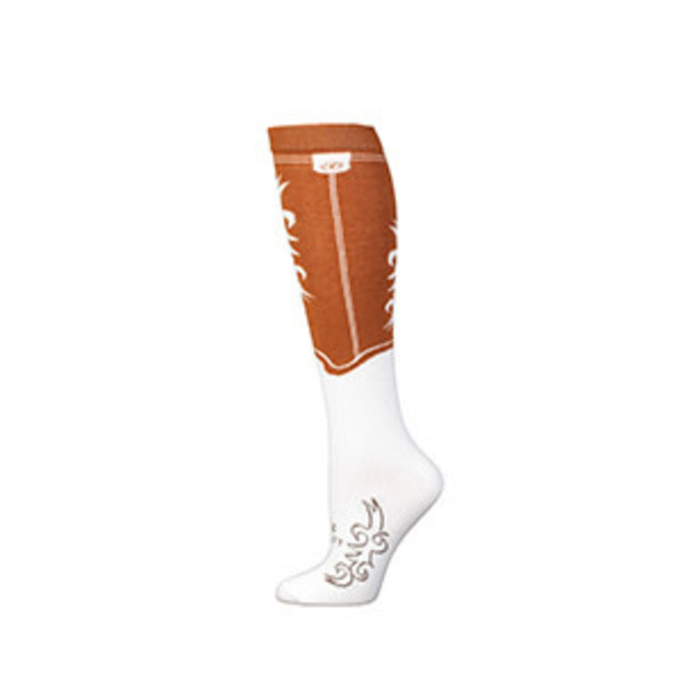Boot Doctor YeeHaw Boot Stitch Over The Calf Socks