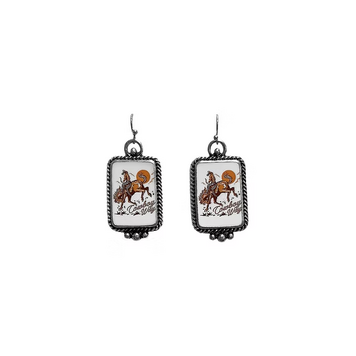 Silver Strike Cowboy Way Earrings