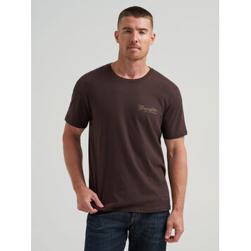 Wrangler Wrestling Team Tee Black Coffee