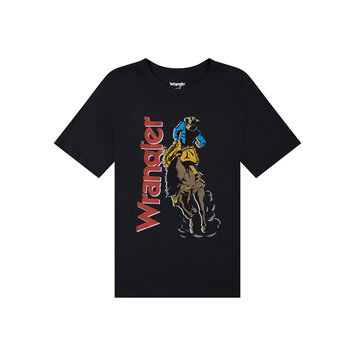 Wrangler Youth Bronk Champion Tee Black
