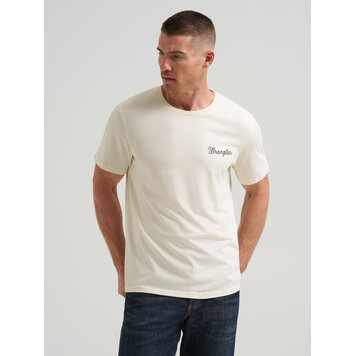 Wrangler Rotunda Antique Logo White