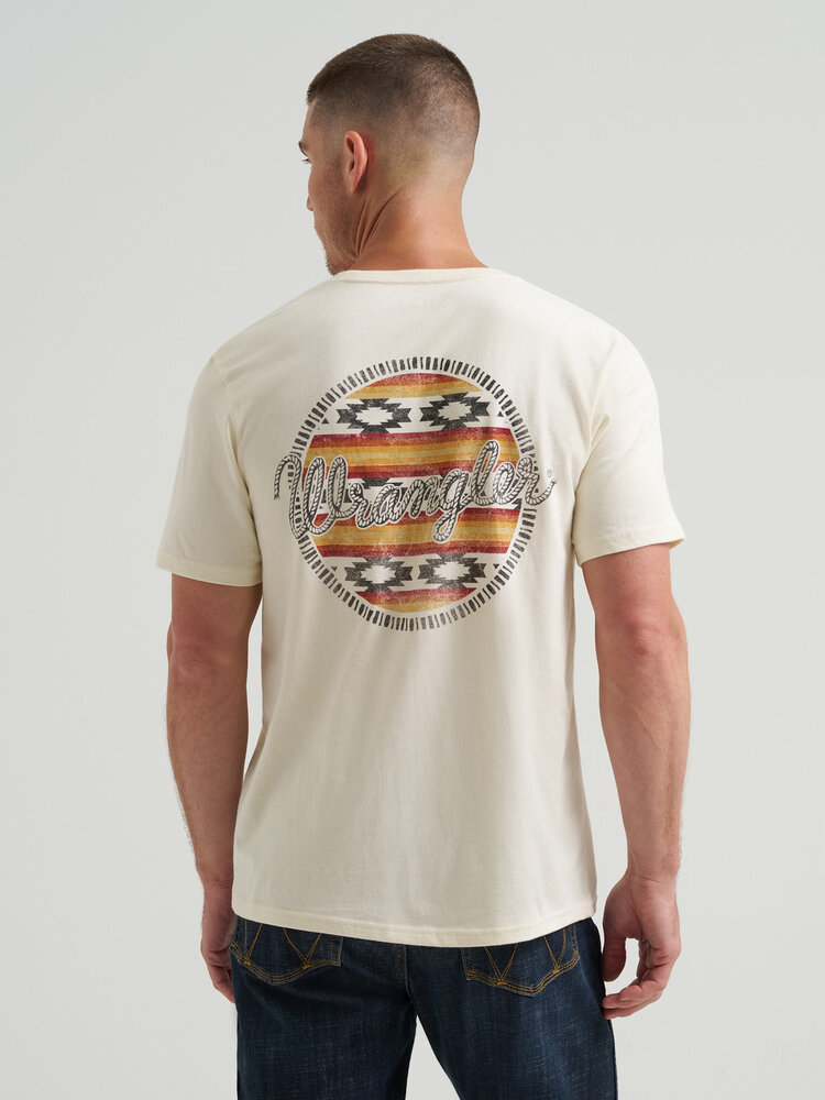 Wrangler Rotunda Antique Logo White