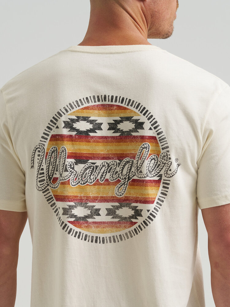 Wrangler Rotunda Antique Logo White