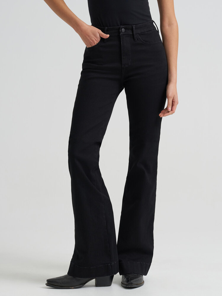 Wrangler Bespoke High Rise Trouser Savannah Black