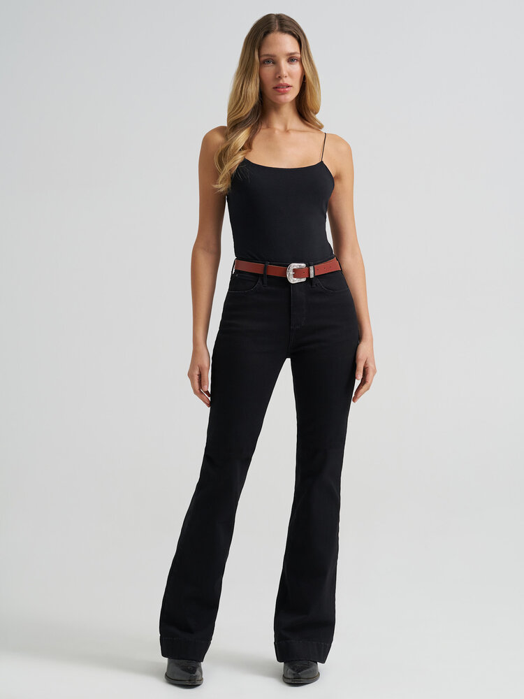 Wrangler Bespoke High Rise Trouser Savannah Black