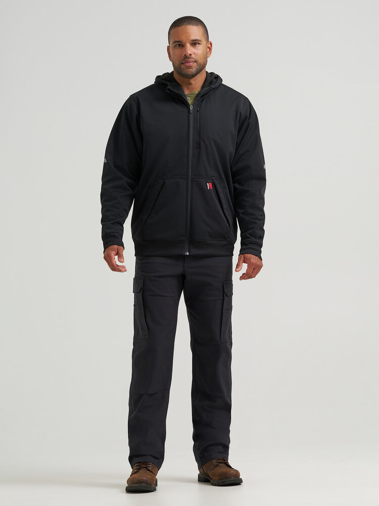 Wrangler RIGGS Technical Zip Jacket Black