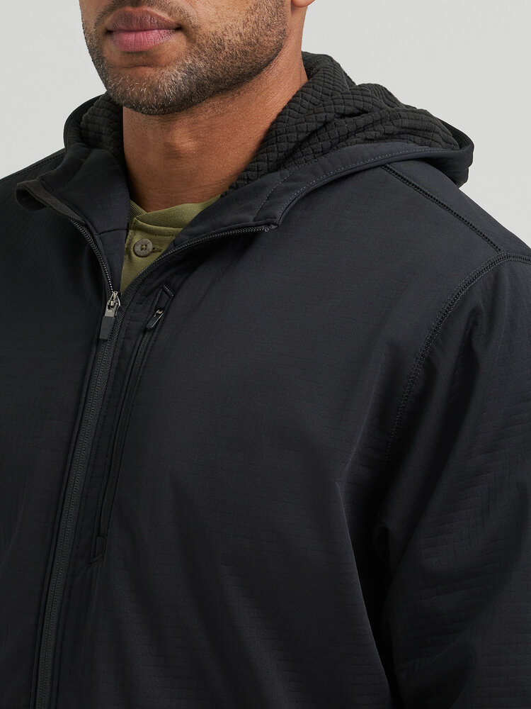 Wrangler RIGGS Technical Zip Jacket Black