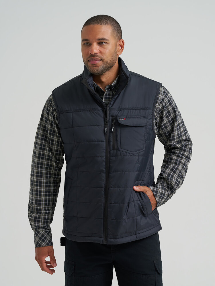 Wrangler RIGGS Workwear Insulated Vest Black