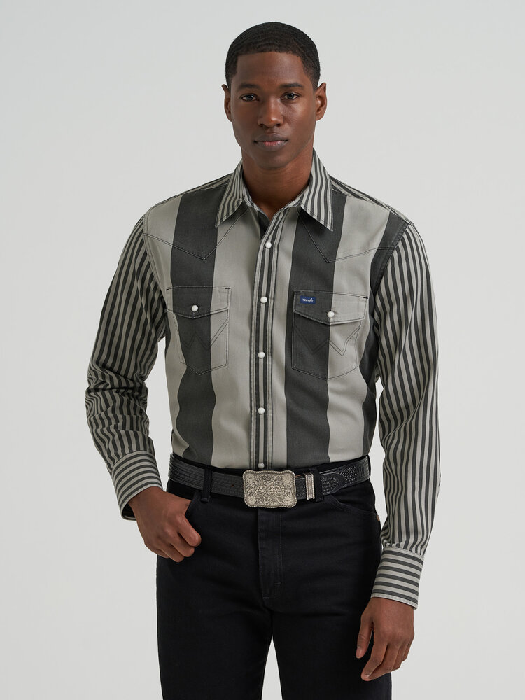 Wrangler Brushpopper Muted Grey Black
