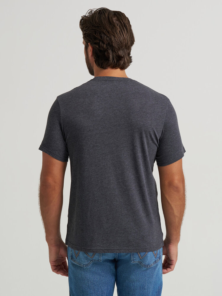 Wrangler Bison Dimension Tee Black