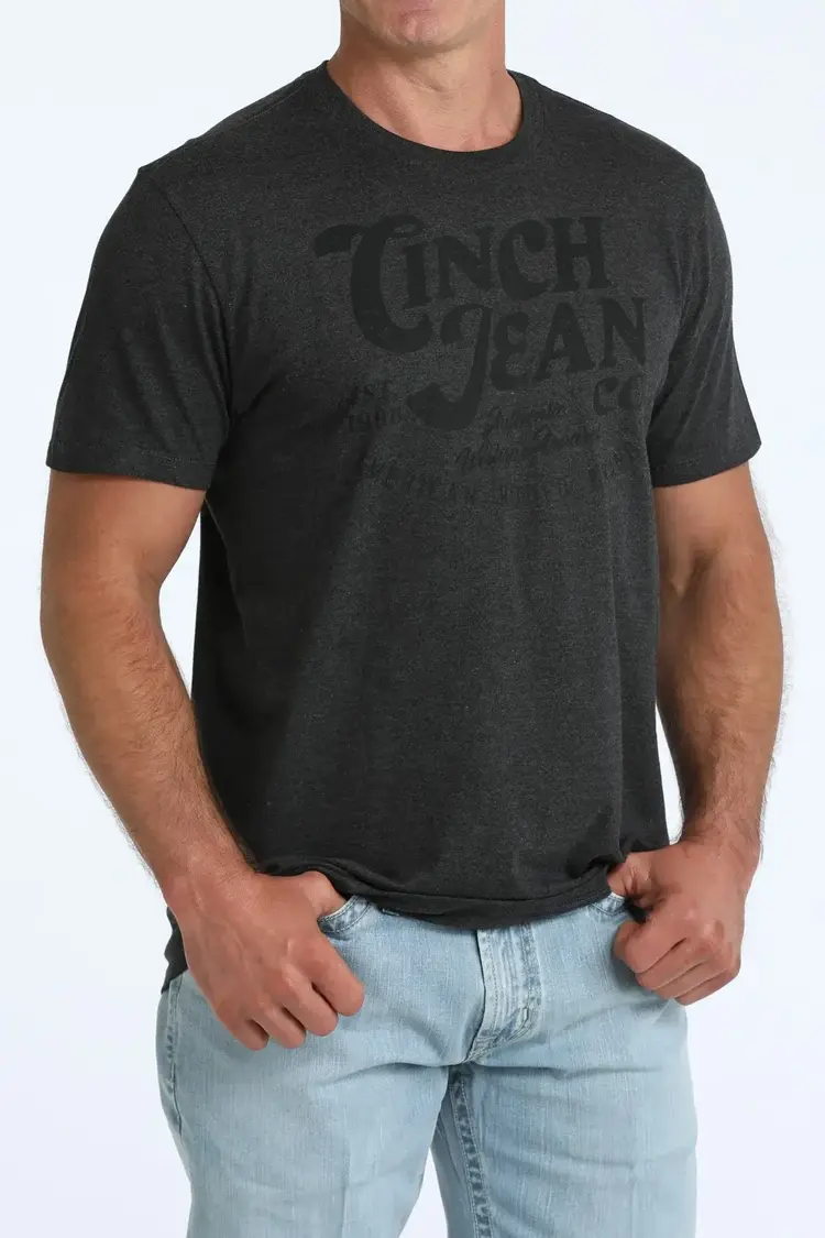Cinch Cinch Jean Co Tee Charcoal