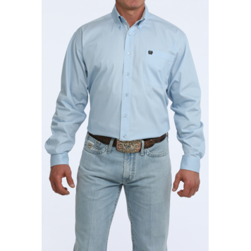 Cinch Solid Light Blue Button Down
