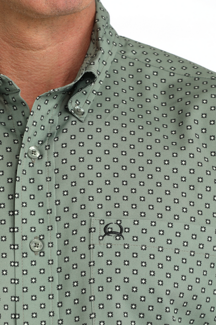 Cinch Arenaflex Olive Print