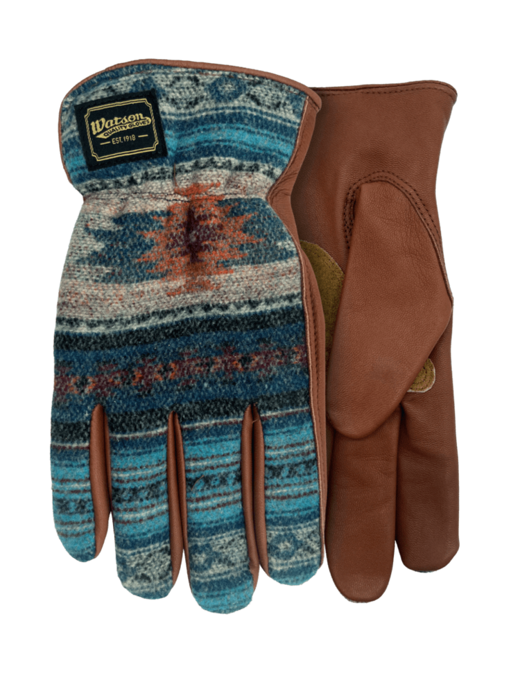 Watson Gloves Crazy Horse Jacquard Dryhide