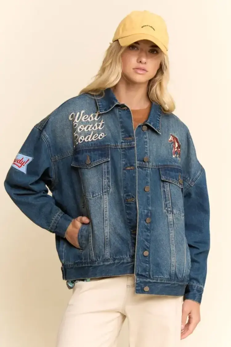 Aint My First Rodeo Denim Jacket