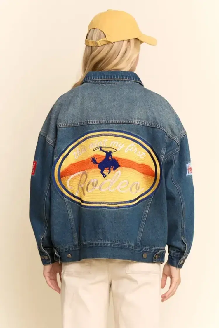 Aint My First Rodeo Denim Jacket