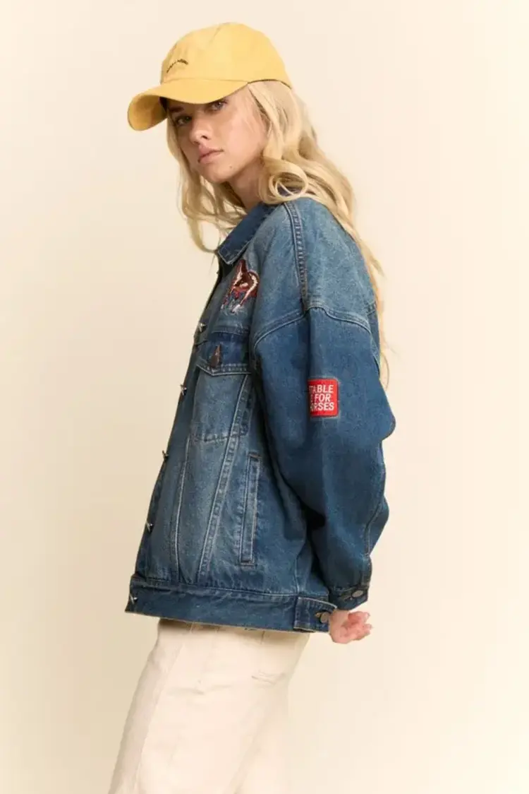 Aint My First Rodeo Denim Jacket