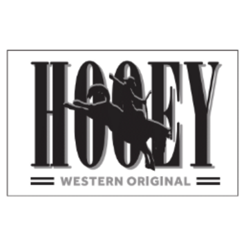 HOOey Wild Ride Rectangle Sticker Black White