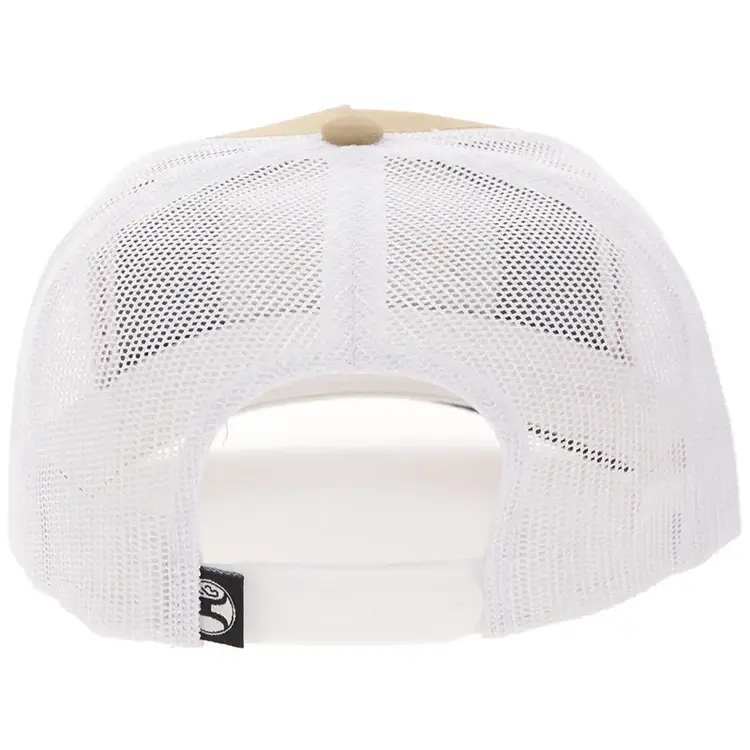 HOOey Salado Cap Tan W/ White Back
