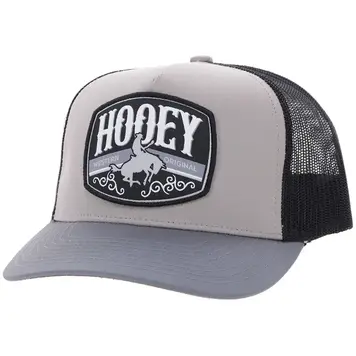 HOOey Salado Cap Grey W/ Black